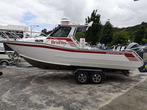 NZ Boat for sale Westcoaster 750HT 2000