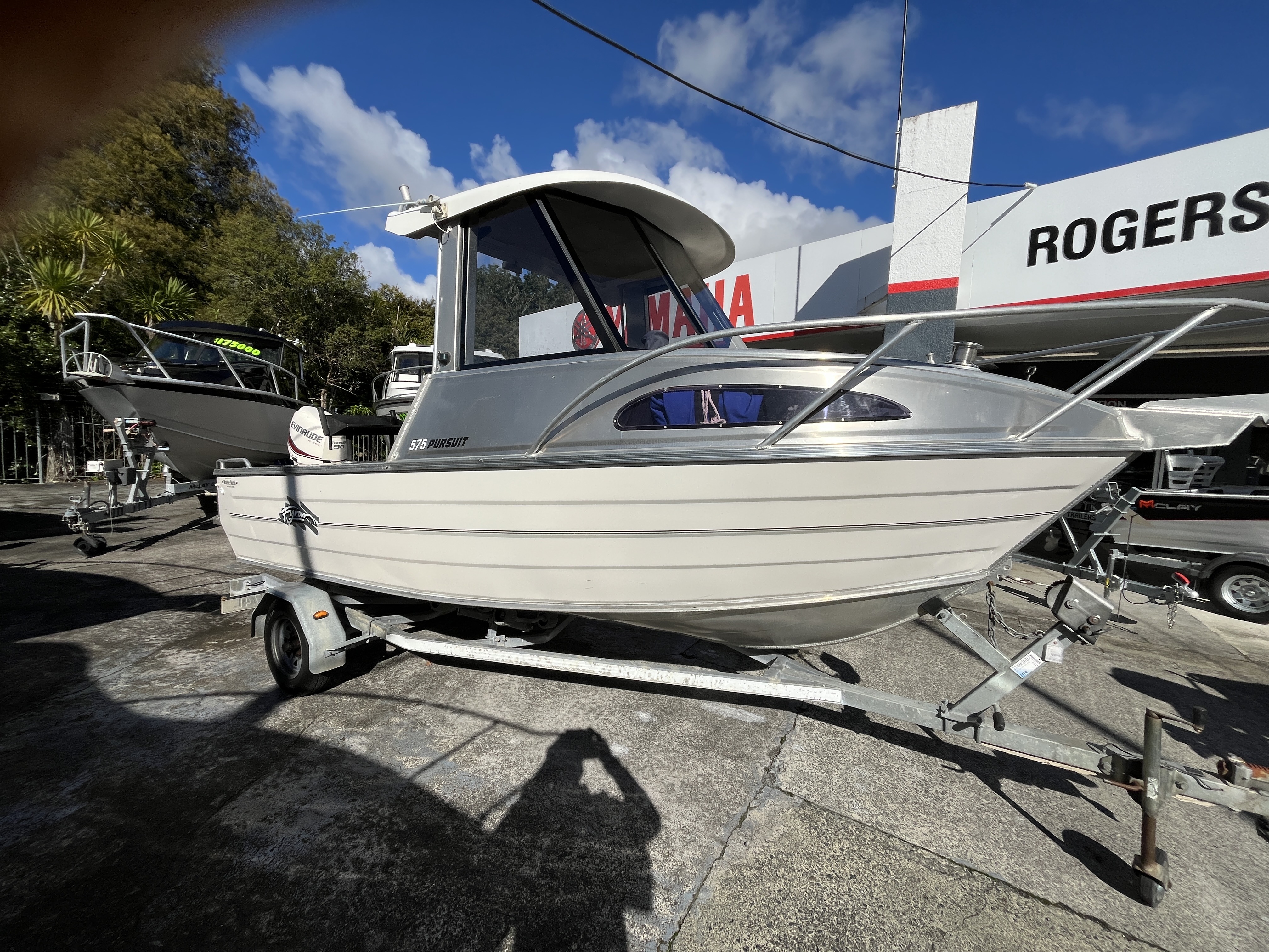 Rogers Boatshop: Fyran / 575 Pursuit Hardtop / 2014