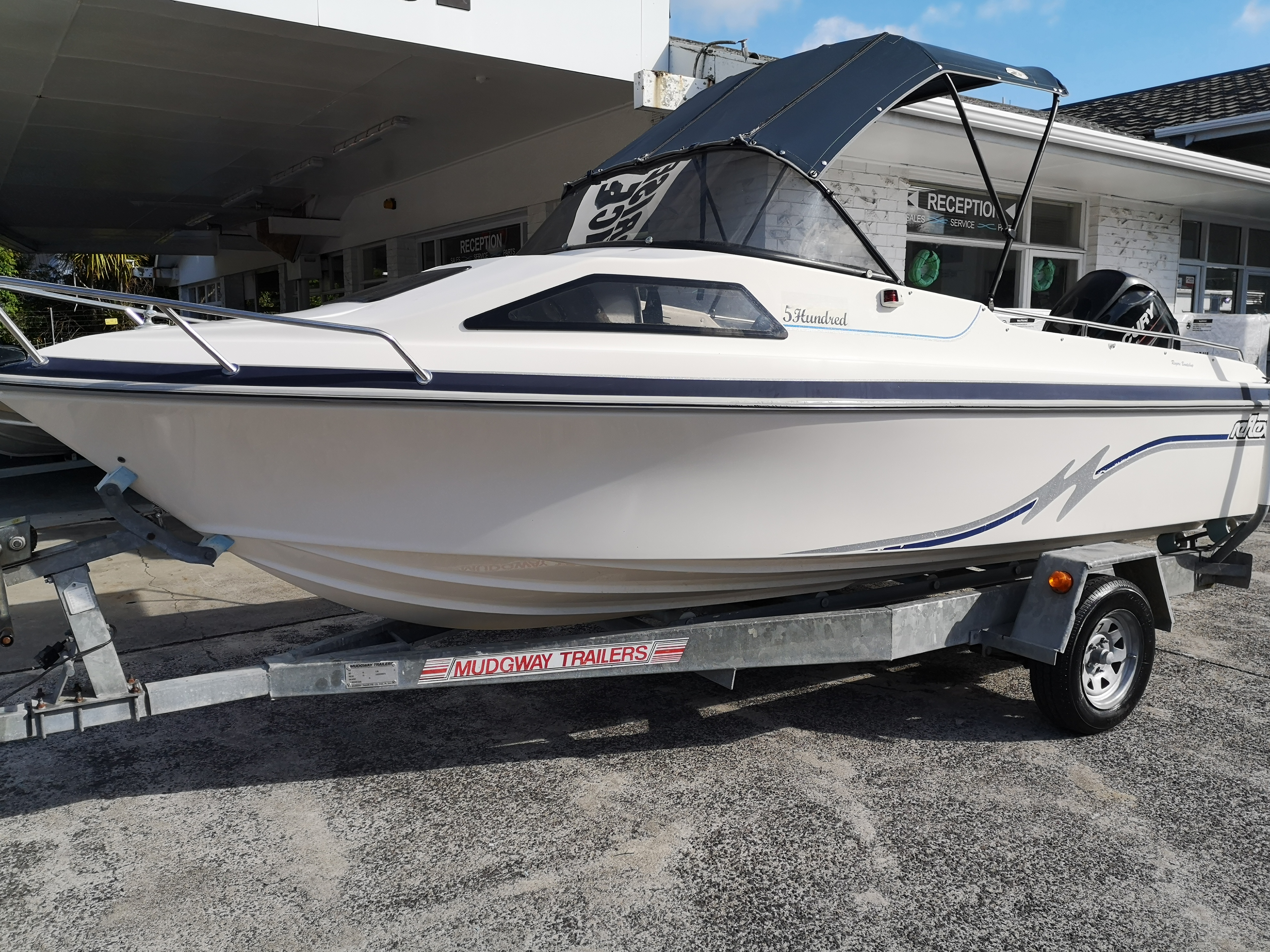 Rogers Boatshop: Reflex / 500 Fisherman / 1996