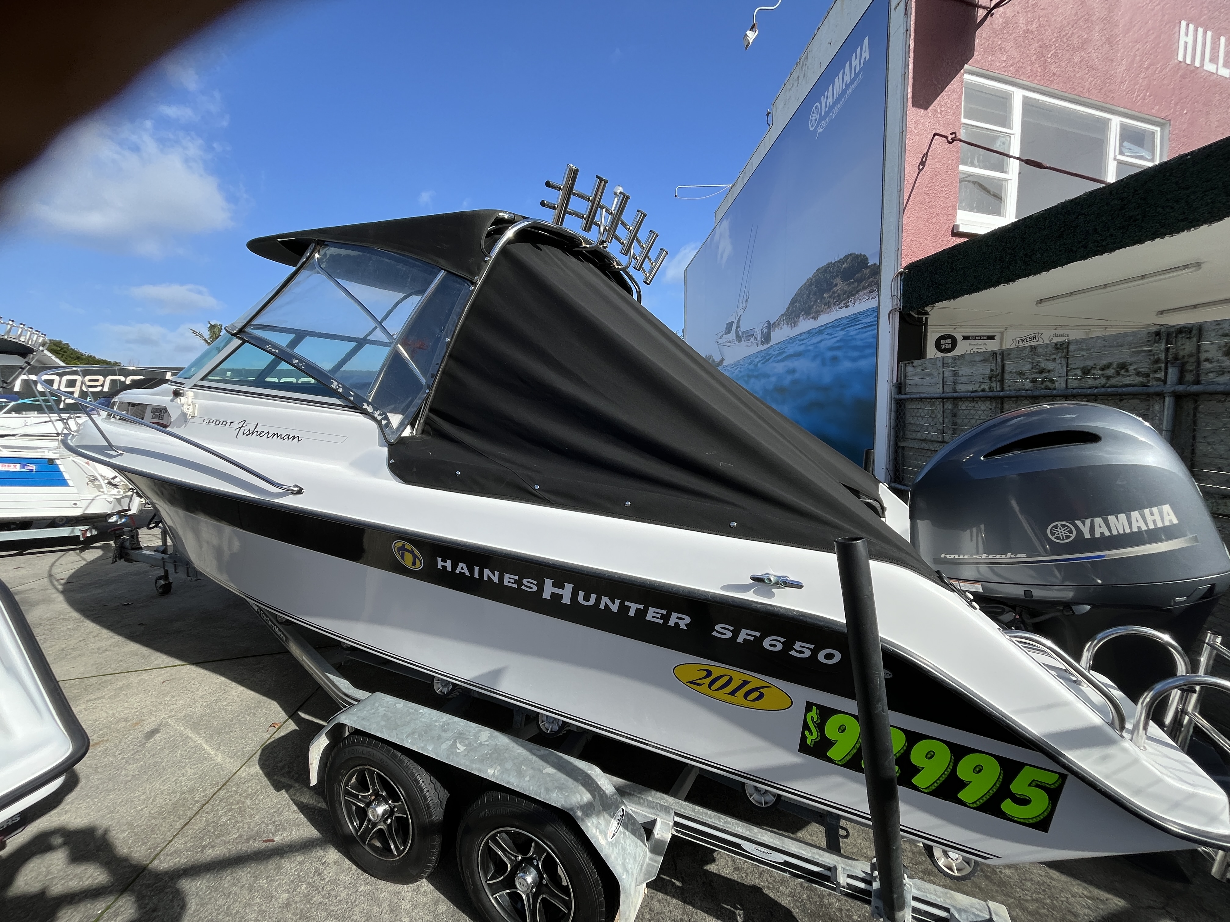Rogers Boatshop: Haines Hunter / SF650 / 2016