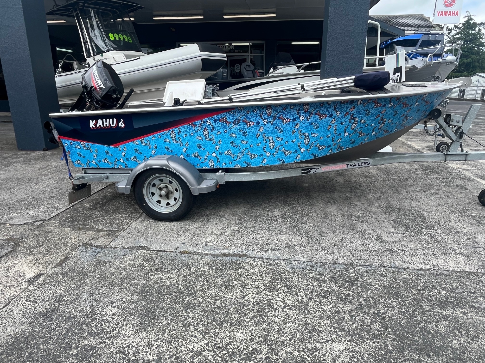 Rogers Boatshop: FC Boats / 390 Tiller / 2020