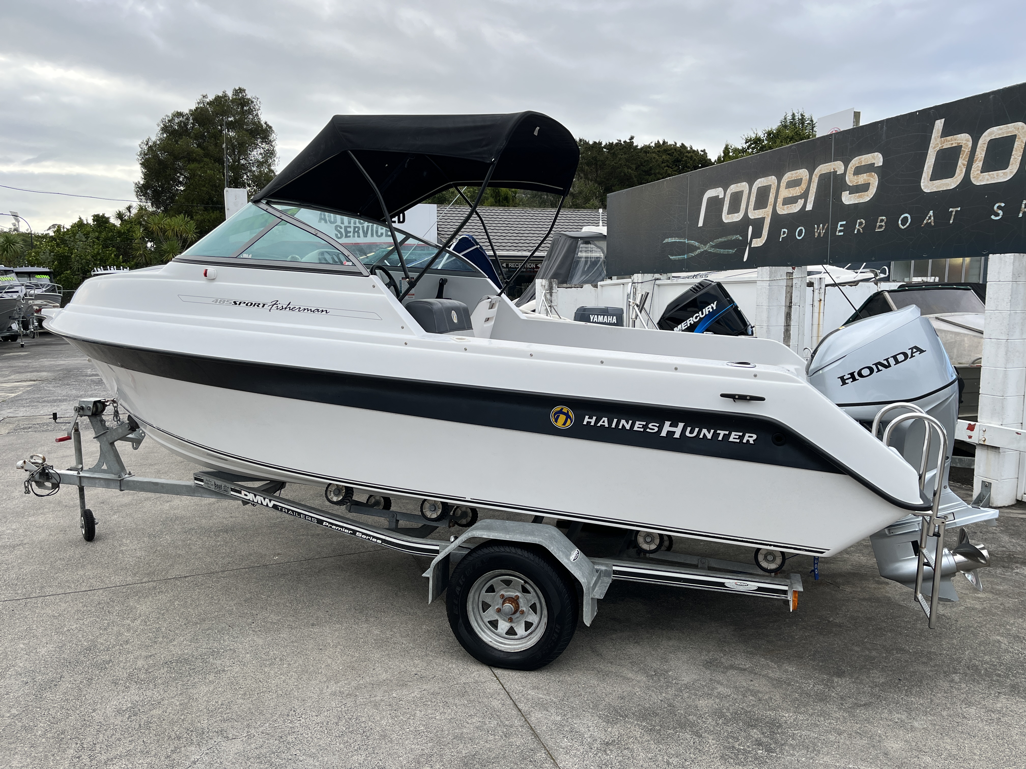 Rogers Boatshop: Haines Hunter / 485 Sport Fisherman / 2012