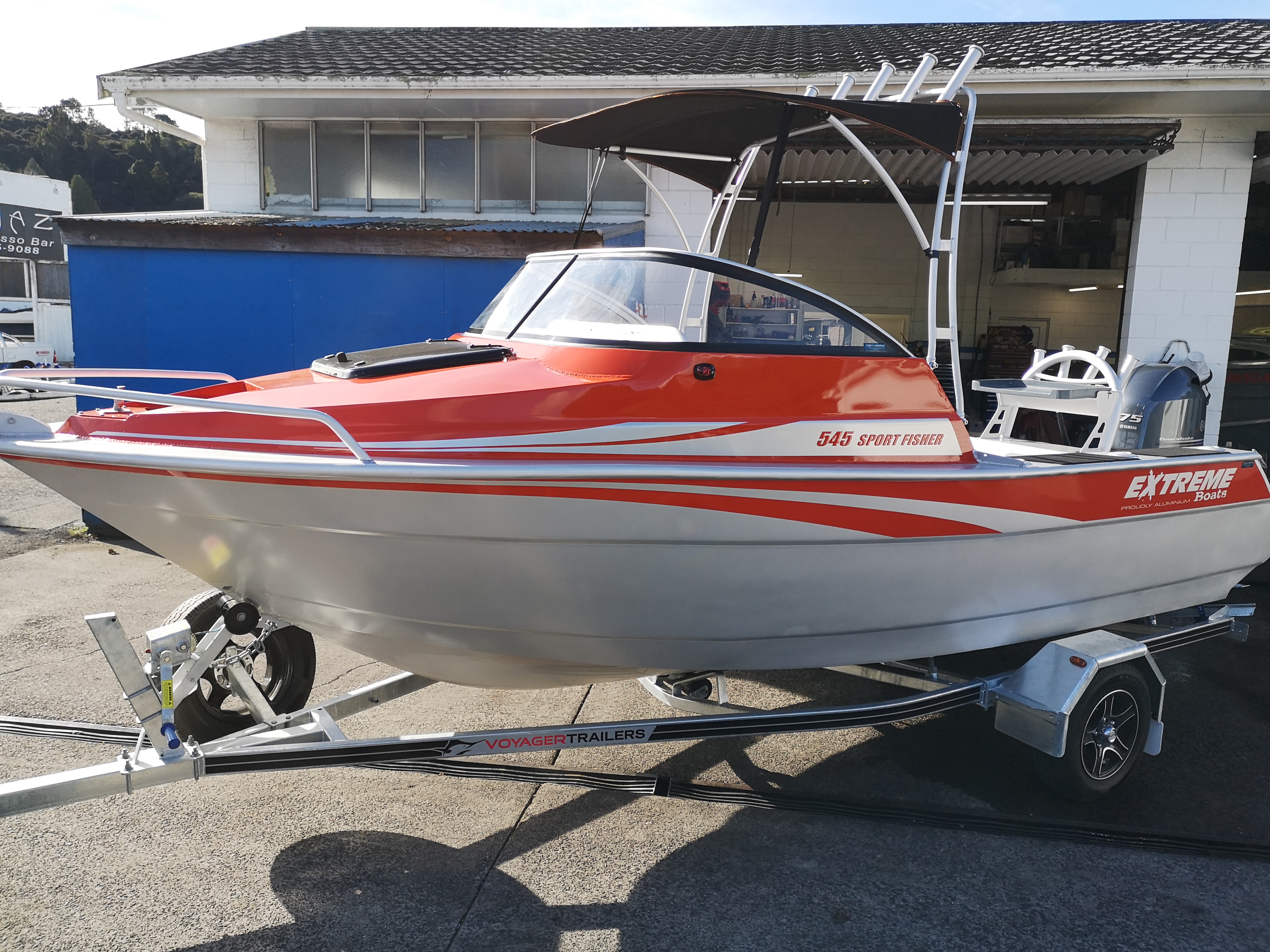 Rogers Boatshop: Extreme / 545 SPORTS FISHER PACKAGE / 2020