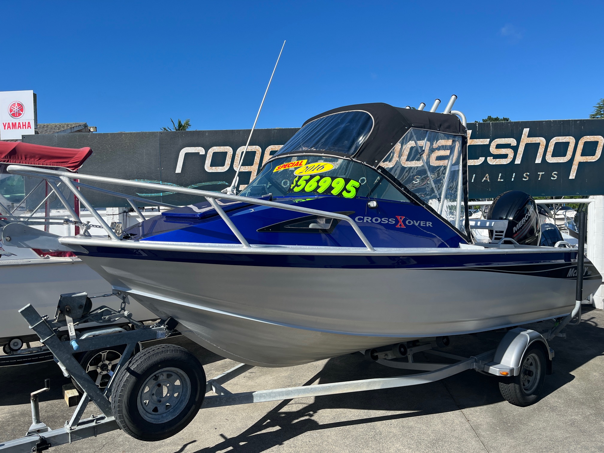 Rogers Boatshop: Mclay / 581 Crossover / 2016