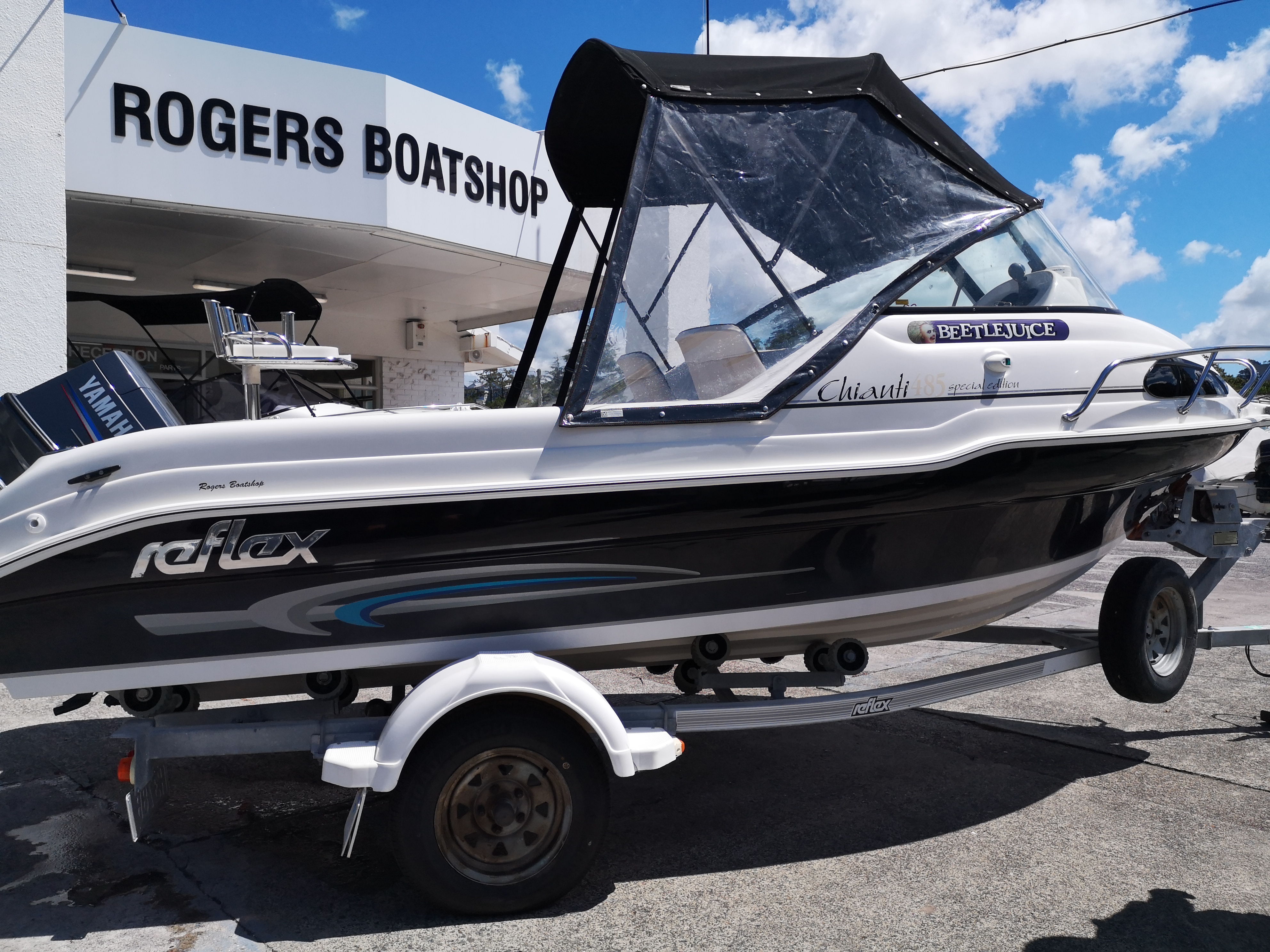 Rogers Boatshop: Reflex / Chianti 485 SE / 2008