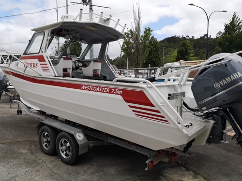 NZ Boat for sale Westcoaster 750HT 2000