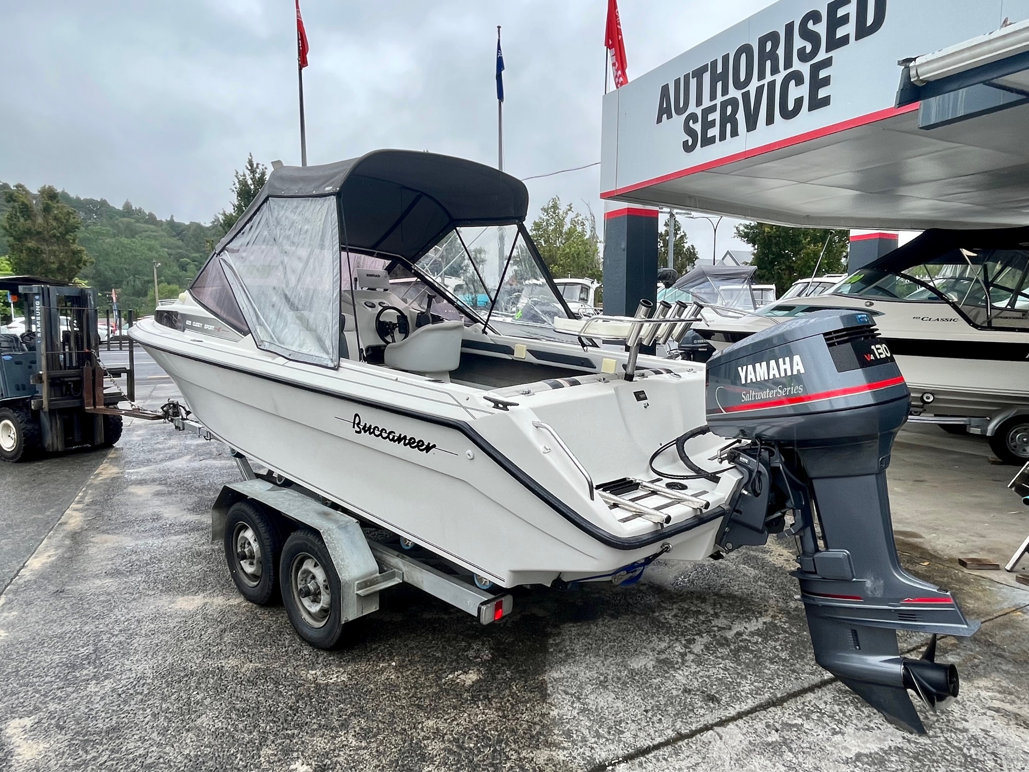 Rogers Boatshop: Buccaneer / 605 cuddy sport / 1990