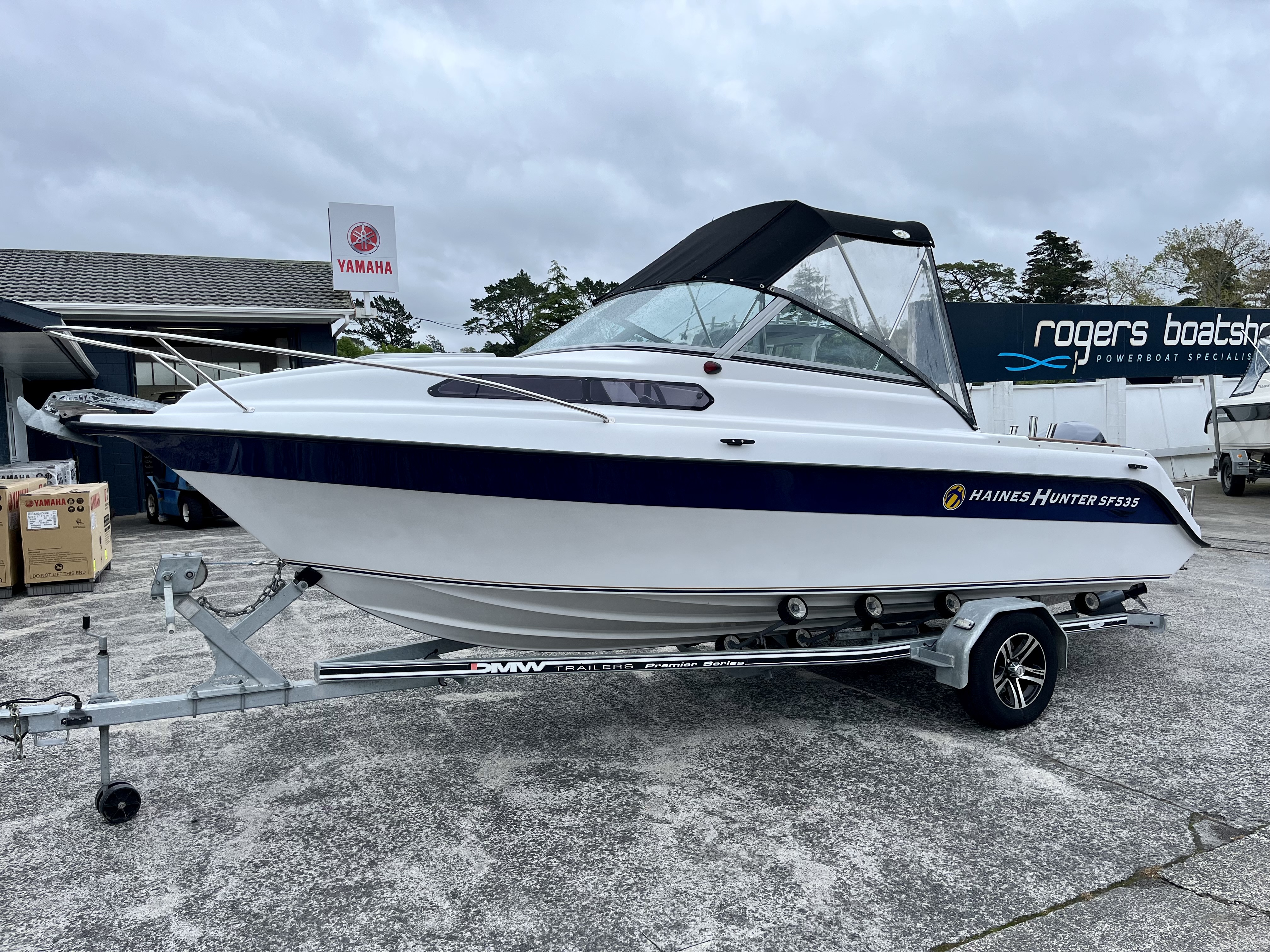 Rogers Boatshop: Haines Hunter / SF535 / 2018