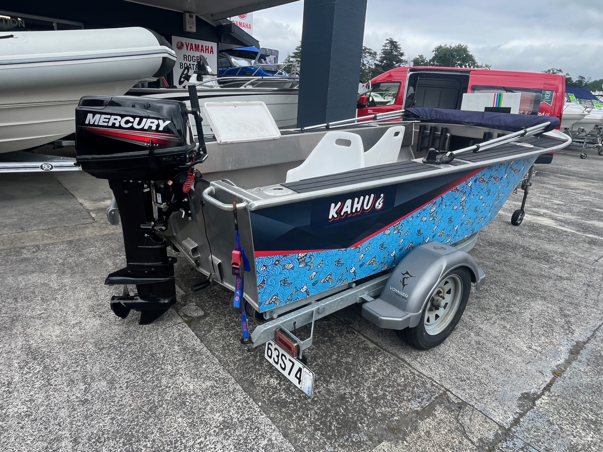 Rogers Boatshop: FC Boats / 390 Tiller / 2020