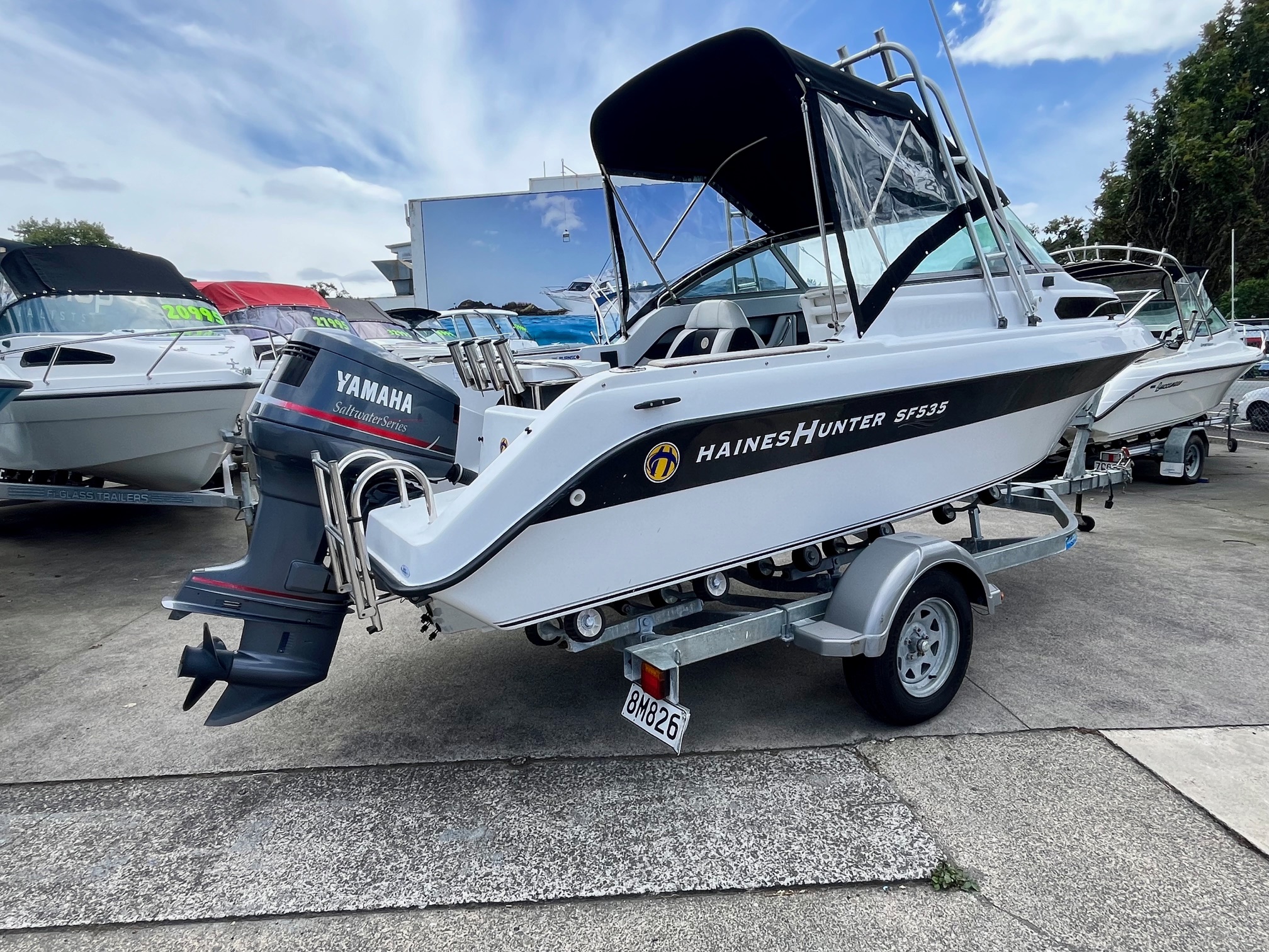 Rogers Boatshop: Haines Hunter / SF535 / 2005