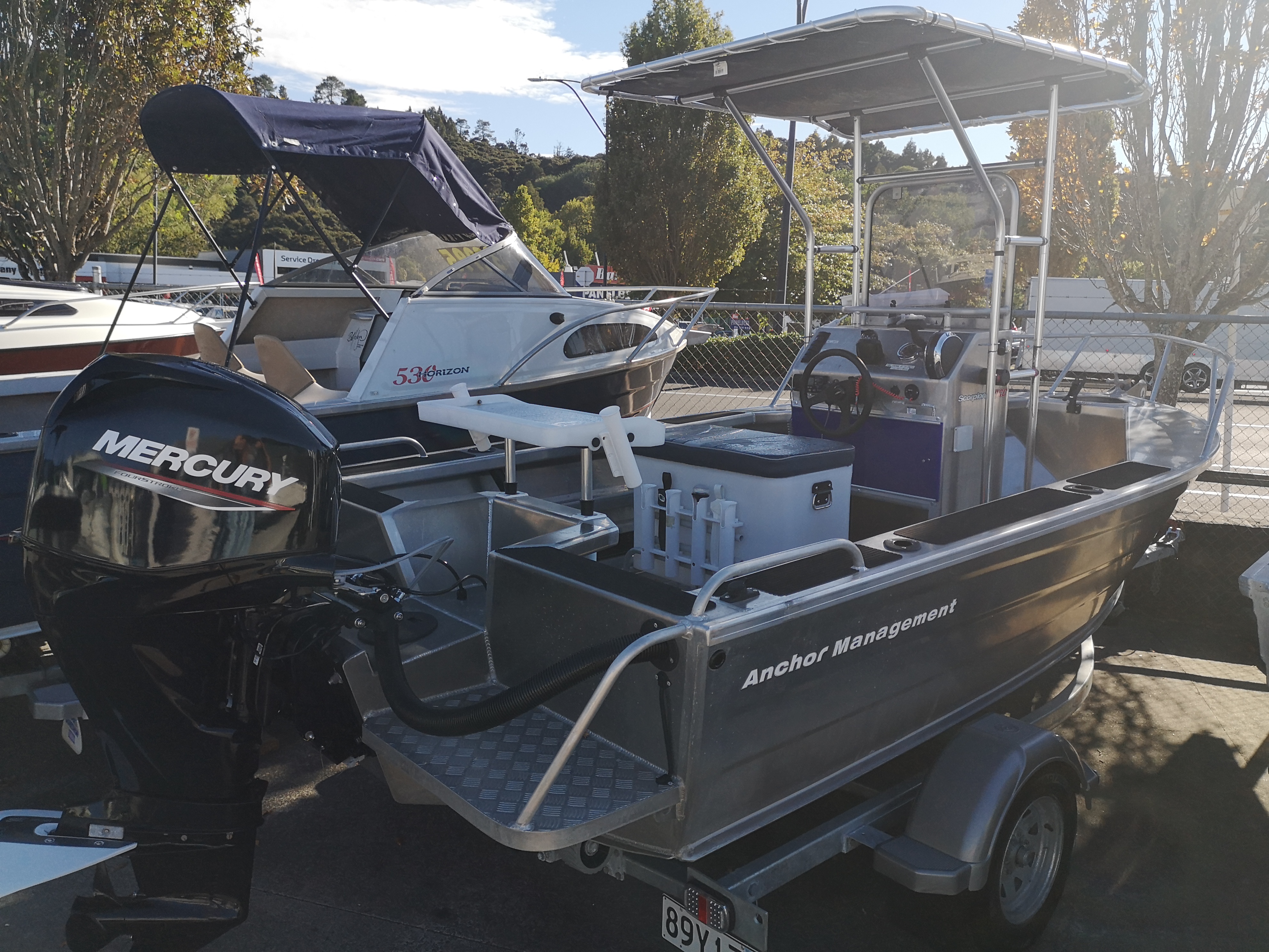Rogers Boatshop: Scorpion / 470 CC - Ctr Console T-Top / 2021