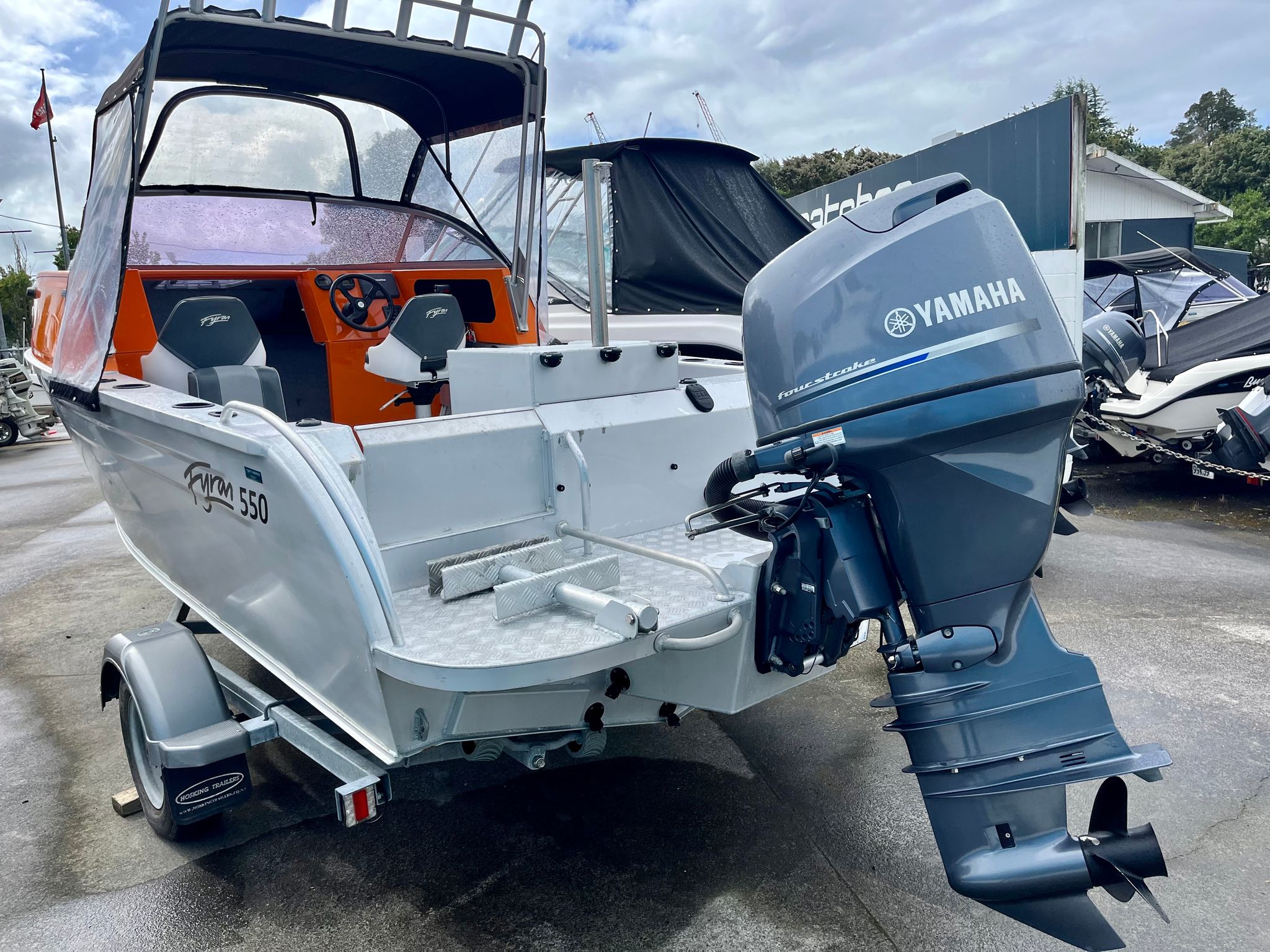 Rogers Boatshop: Fyran / 550 Horizon  / 2014