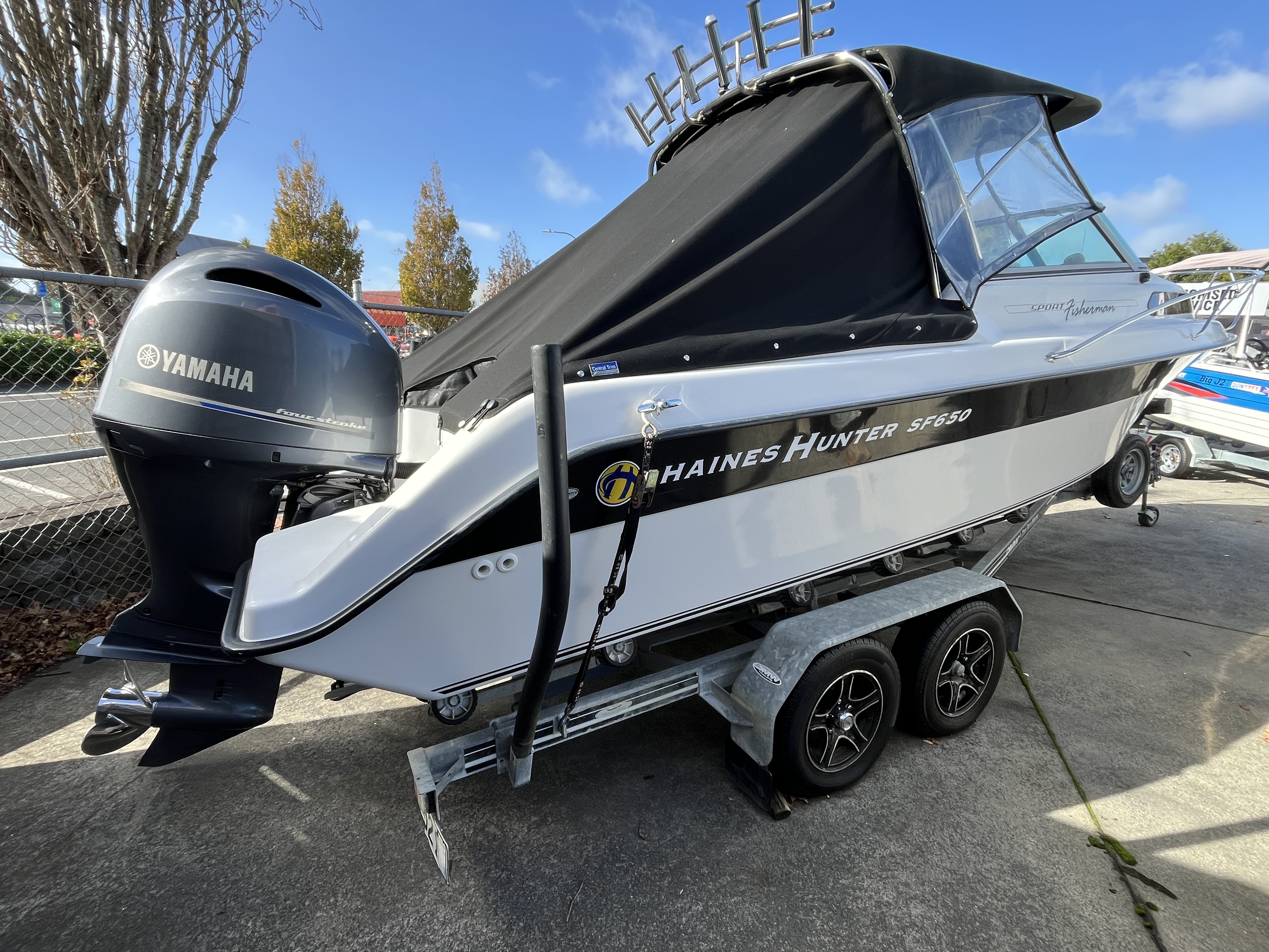 Rogers Boatshop: Haines Hunter / SF650 / 2016